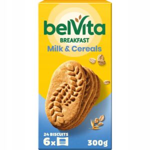 BELVITA MILK CEREALS 300G (10) ciastka zboż. MONDELEZ