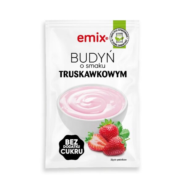 EMIX BUDYŃ TRUSKAWKOWY BEZ CUKRU 40G