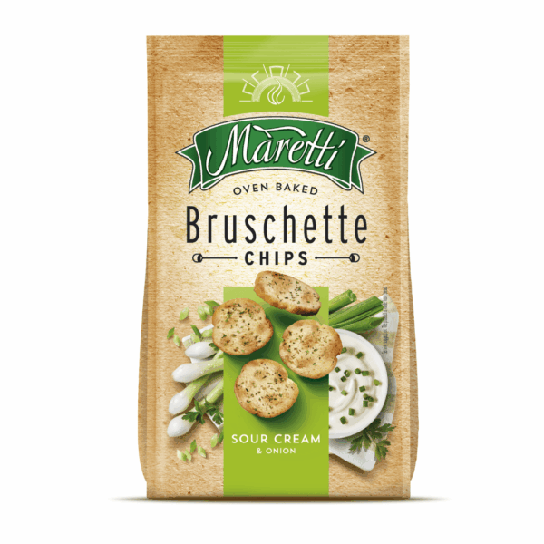 BRUSCHETTE MARETTI ŚMIETANA I CEBULA 70G ITALMEX