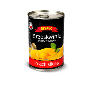 BRZOSKWINIE PLASTRY 420G MK