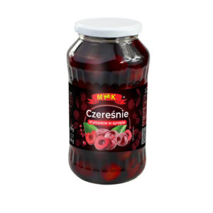 CZEREŚNIE DRYLOWANE W SYROPIE 680G MK