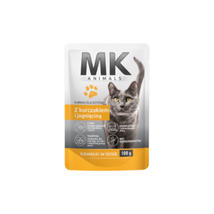 MK-Animals-karma-dla-kota-z-kurczakiem-i-jagnięciną-saszetka-100g KARMA DLA KOTA MK ANIMALS saszetka JAGNIĘCINA I KURCZAK 100G