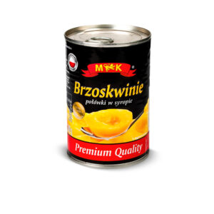 BRZOSKWINIE POŁÓWKI W SYROPIE 420G MK