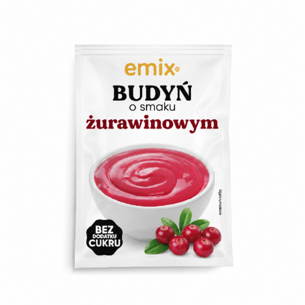 EMIX BUDYŃ ŻURAWINOWY BEZ CUKRU 40G