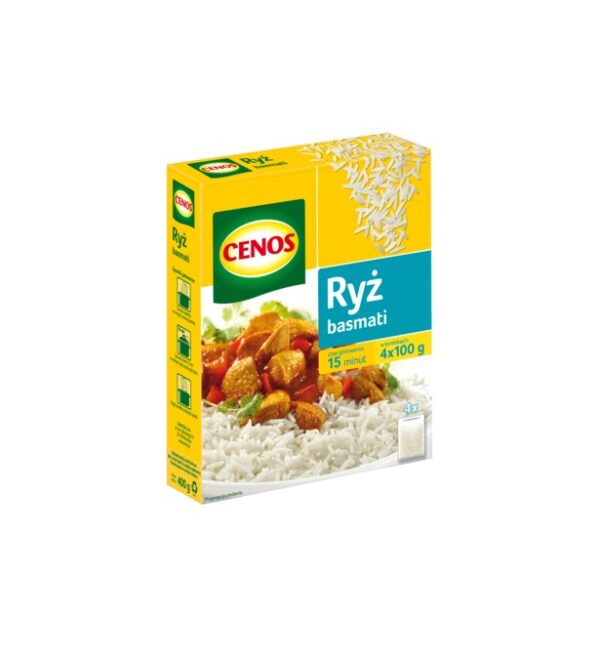 RYŻ BASMATI 4*100G CENOS