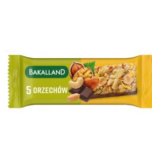 b6952fc15217c8c4bd42b05d01fe3d7d.jpg BATON BA! ZBOŻOWY 5 ORZECHÓW 40G BAKALLAND
