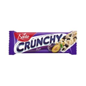 SANTE BATON CRUNCHY MUSLI ŚLIWKA W POLEWIE WANILIOWEJ 40G