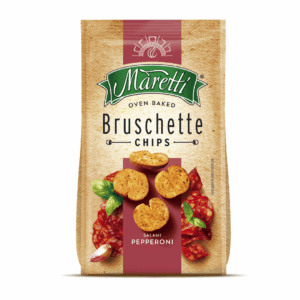 BRUSCHETTE MARETTI SALAMI PEPER.70G ITALMEX
