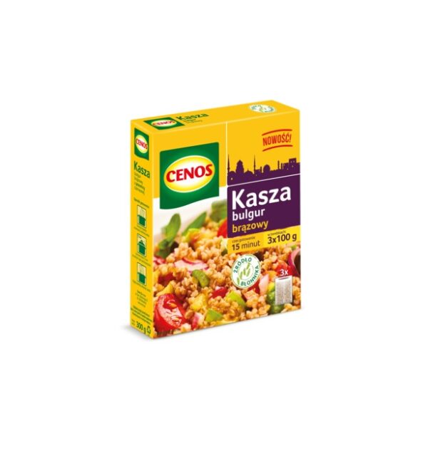eb4baef050987133d03e906ac895b201.jpg KASZA BULGUR brązowy 3*100G CENOS