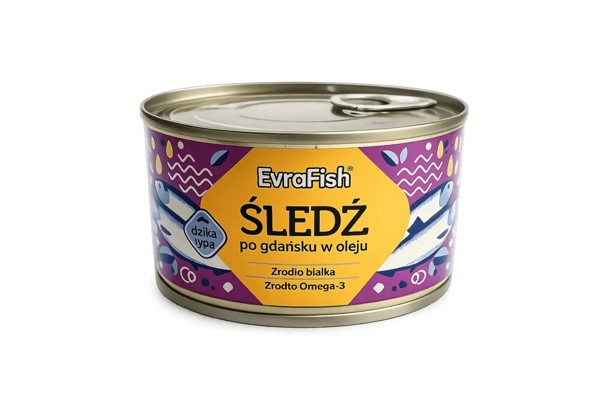 EvraFish Śledź po Gdańsku 300 g