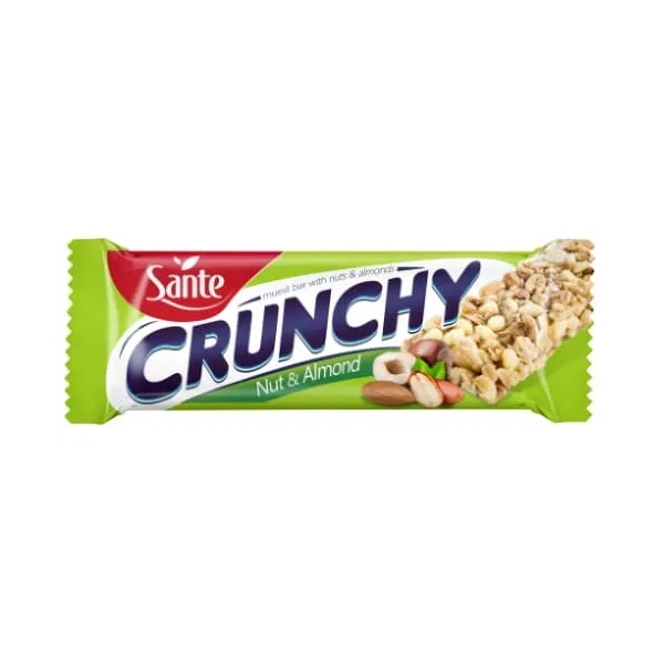 f07ad906ebada242e0f59862f21d3eb7.jpg SANTE BATON CRUNCHY MUSLI ORZECH MIGDAŁ 35G