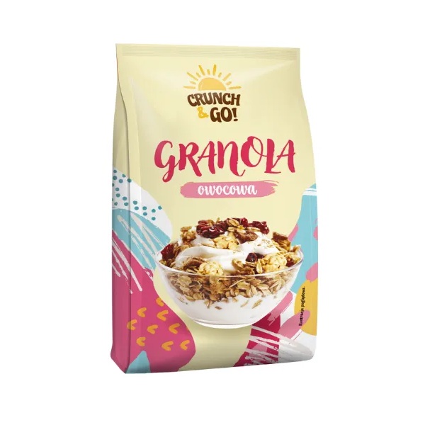 SANTE GRANOLA CRUNCH GO CZEKOLADOWA 380G
