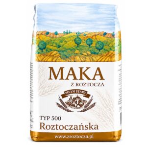 MĄKA ROZTOCZAŃSKA Z ROZTOCZA TYP 500 MŁYN SMORYŃ 1KG