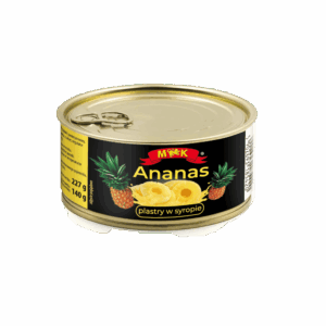 MK Ananas Plastry w Lekkim Syropie 227 g
