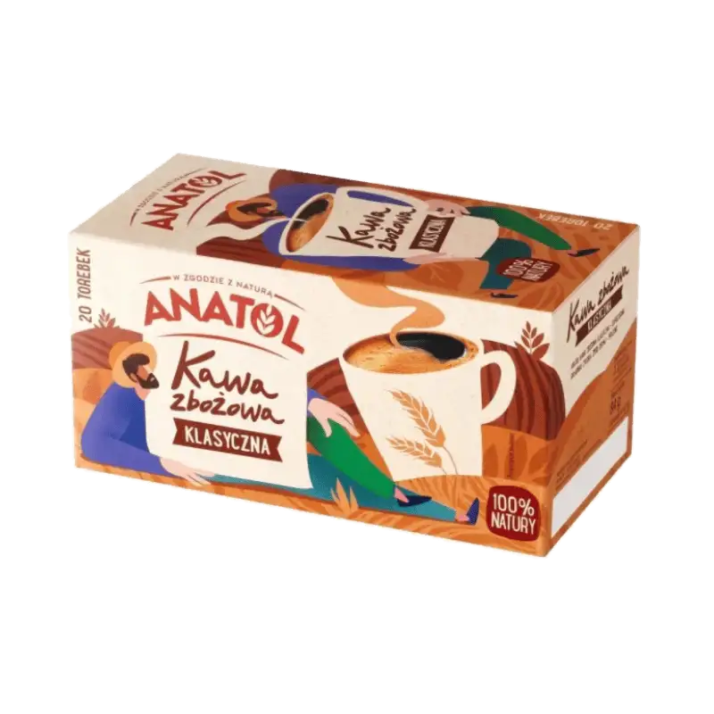 Anatol Kawa Zbożowa Klasyczna Ekspresowa 84 g (20 × 4,2 g)