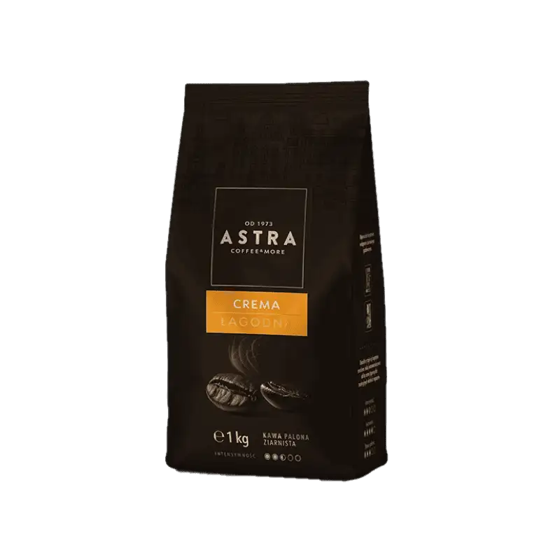 astra crema 1kg Astra Kawa Łagodna Crema Ziarnista 1 kg