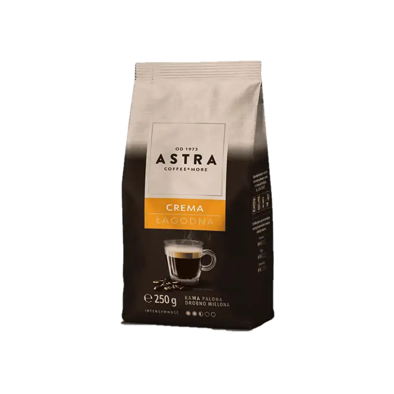 Astra Kawa Łagodna Crema Mielona 250 g