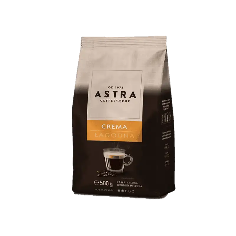 Astra Kawa Łagodna Crema Mielona 500 g