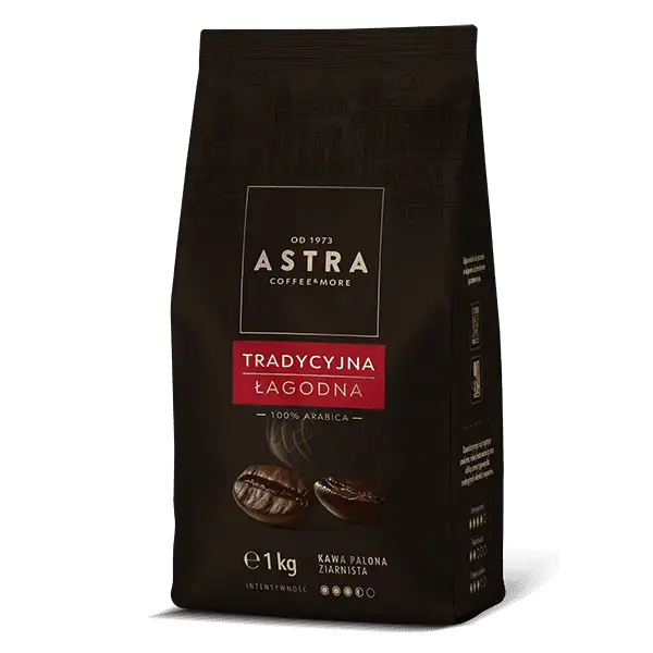 Astra Łagodna Tradycyjna Kawa Ziarnista 1 kg
