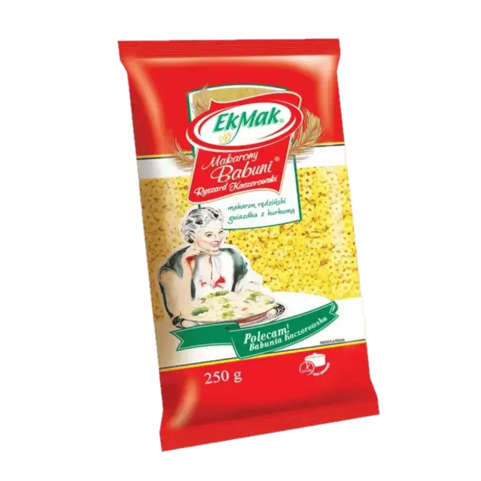 EkoMak Makaron Babuni Gwiazdka 250 g
