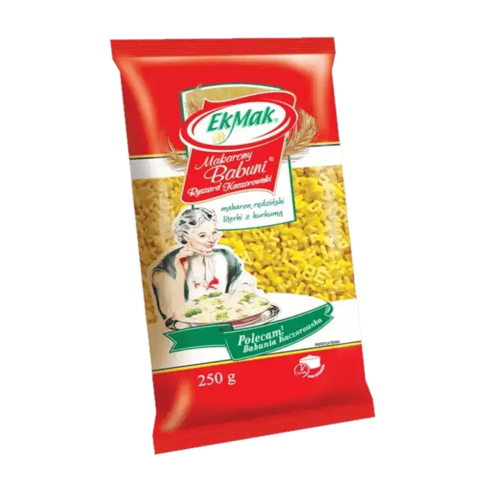 EkoMak Makaron Babuni Literki 250 g