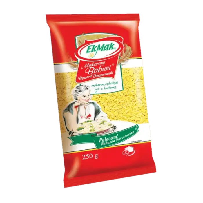 EkoMak Makaron Babuni Ryż 250 g