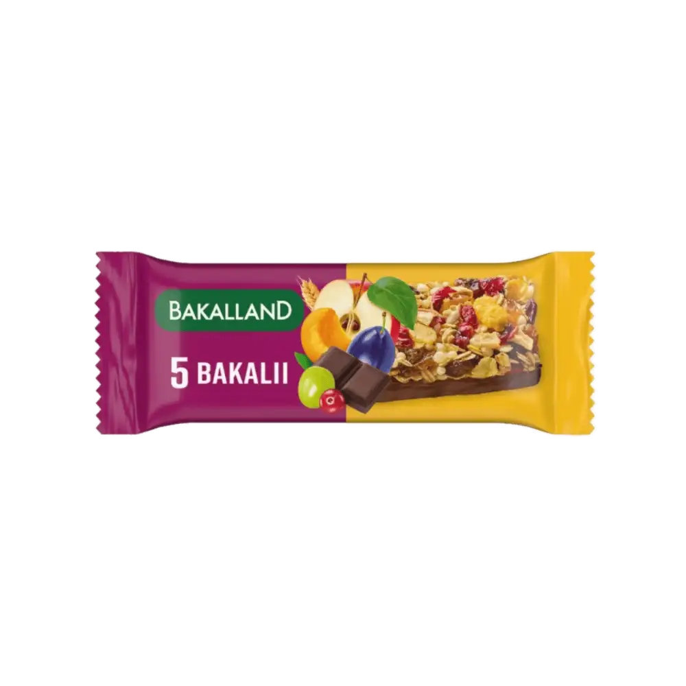 BA! Baton Zbożowy 5 Bakalii 40 g