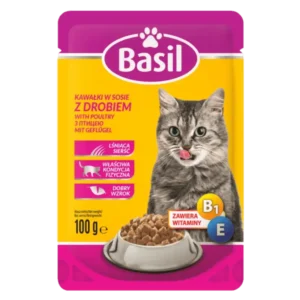 BASIL Karma dla kota z drobiem 100 g