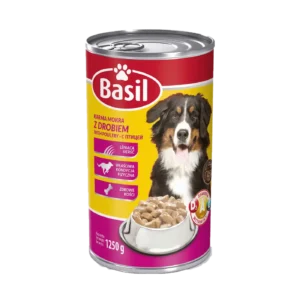 BASIL Karma dla psa z drobiem 1250 g