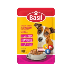 BASIL Karma dla psa z drobiem 100 g