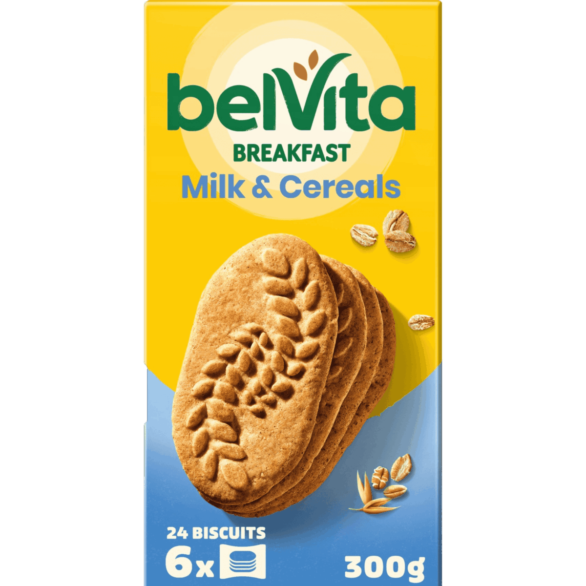 belVita Breakfast Ciastka Zbożowe z Mlekiem 300 g