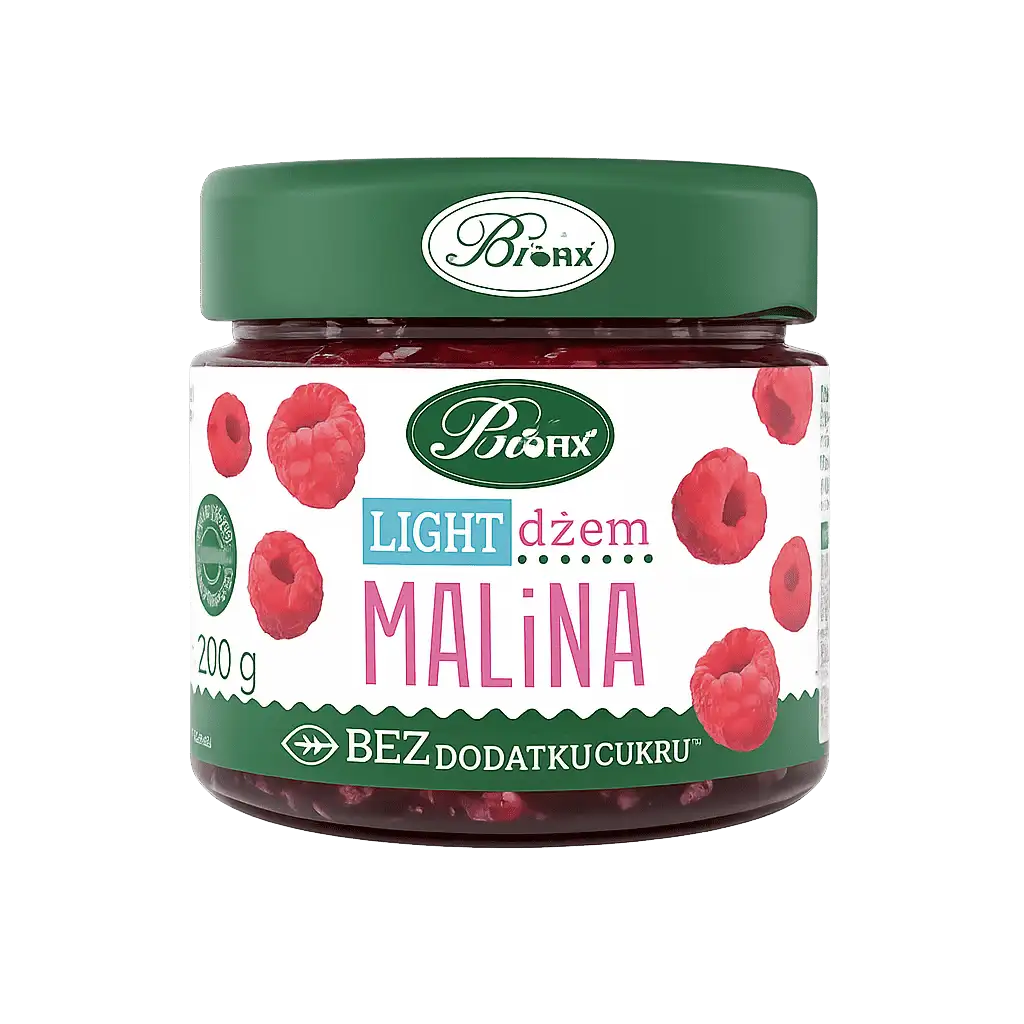 bifix malina BiFIX Dżem Malinowy Bez Dodatku Cukru 200 g