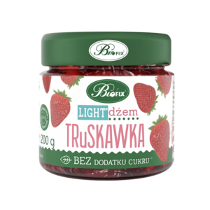 BIFIX DŻEM TRUSKAWKA 200G BEZ CUKRU LIGHT