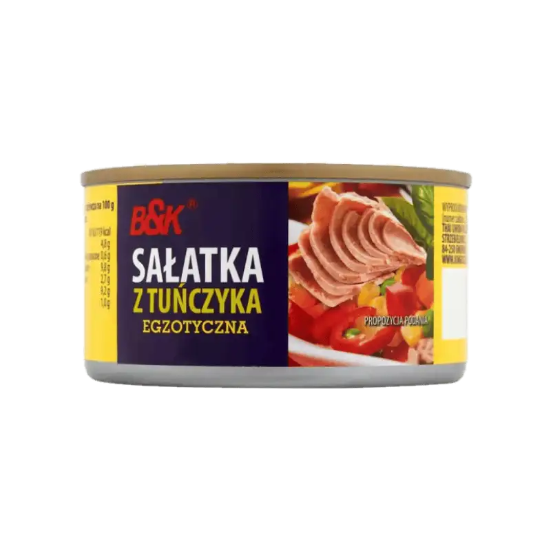 B&K Sałatka z Tuńczyka Egzotyczna 185 g