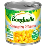 Bonduelle Kukurydza Złocista Bez Dodatku Cukru 340 g
