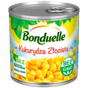 Bonduelle Kukurydza Złocista Bez Dodatku Cukru 340 g