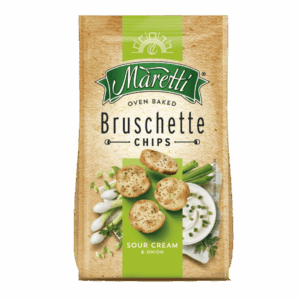 BRUSCHETTE MARETTI ŚMIETANA I CEBULA 70G ITALMEX