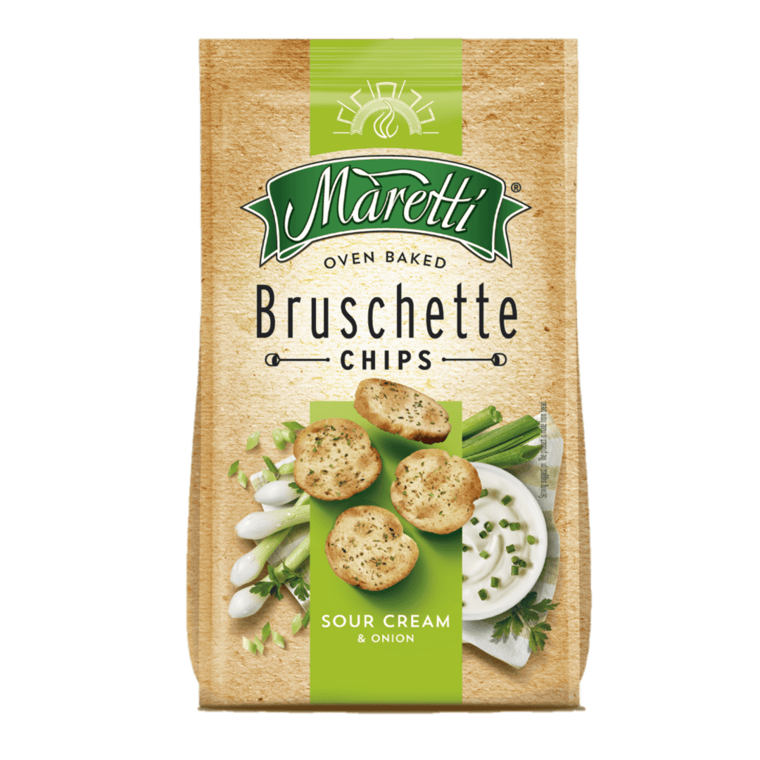 BRUSCHETTE MARETTI ŚMIETANA I CEBULA 70G ITALMEX