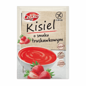 Celiko Kisiel o Smaku Truskawkowym Bez Dodatku Cukru 40 g