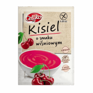 Celiko Kisiel o Smaku Wiśniowym Bez Dodatku Cukru 40 g