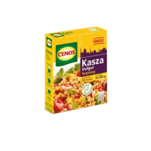 Cenos Kasza Bulgur Brązowy 300 g (3 × 100 g)