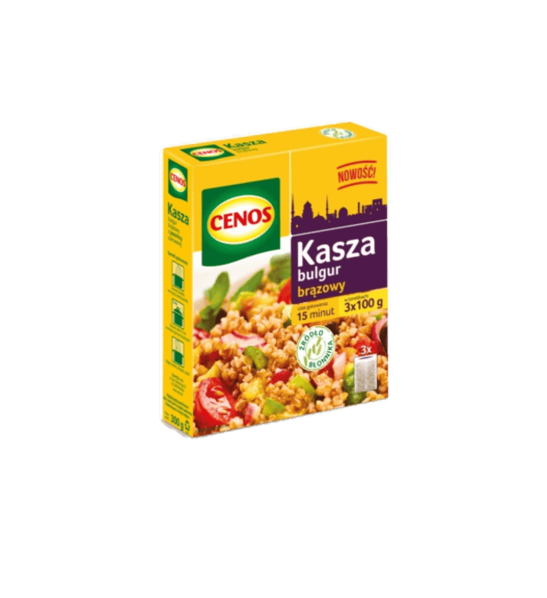 cenos kasza bulgur brazowy Cenos Kasza Bulgur Brązowy 300 g (3 × 100 g)