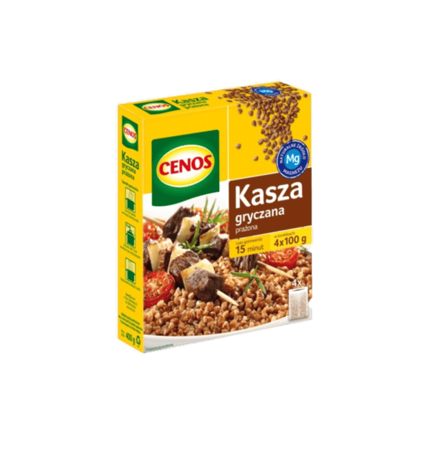 Cenos Kasza Gryczana Prażona 400 g (4 × 100 g)