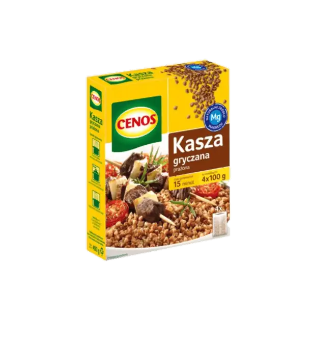 Cenos Kasza Gryczana Prażona 400 g (4 × 100 g)