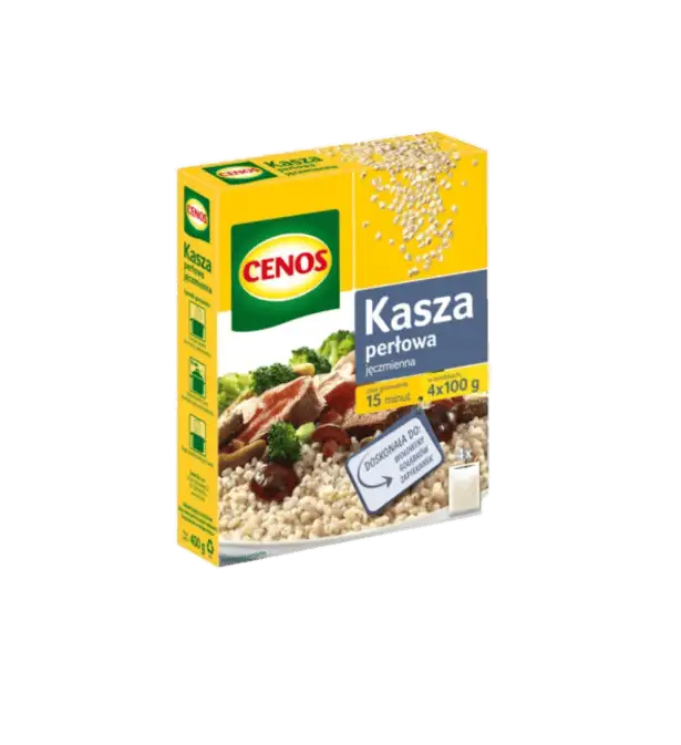 Cenos Kasza Jęczmienna Perłowa 400 g (4 × 100 g)