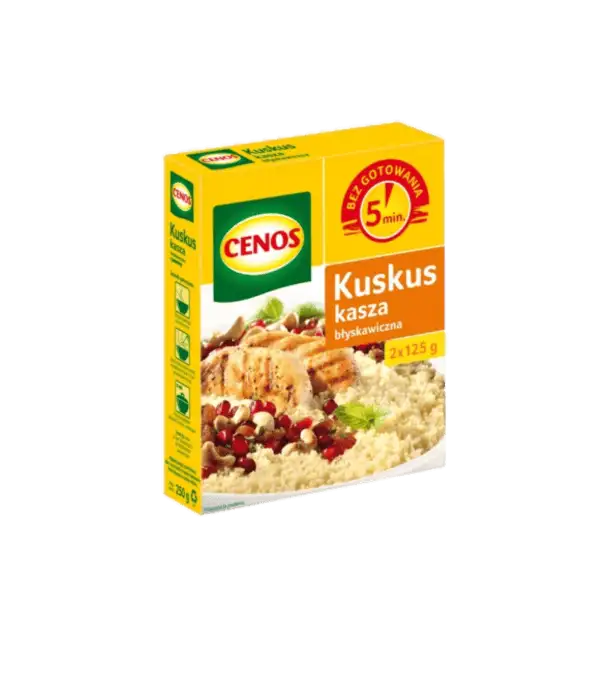 Cenos Kasza Kuskus Błyskawiczna 250 g (2 × 125 g)