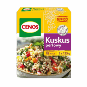 KASZA KUSKUS PERŁOWY 2*125G CENOS