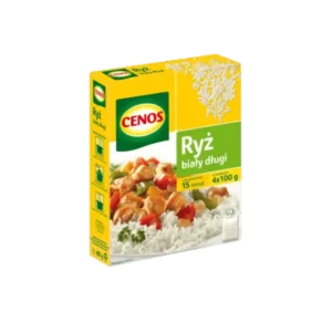 Cenos Ryż Biały Długi 400 g (4 × 100 g)