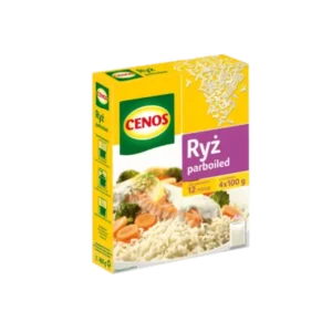 Cenos Ryż Parboiled 400 g (4 × 100 g)