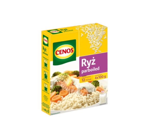 Cenos Ryż Parboiled 400 g (4 × 100 g)